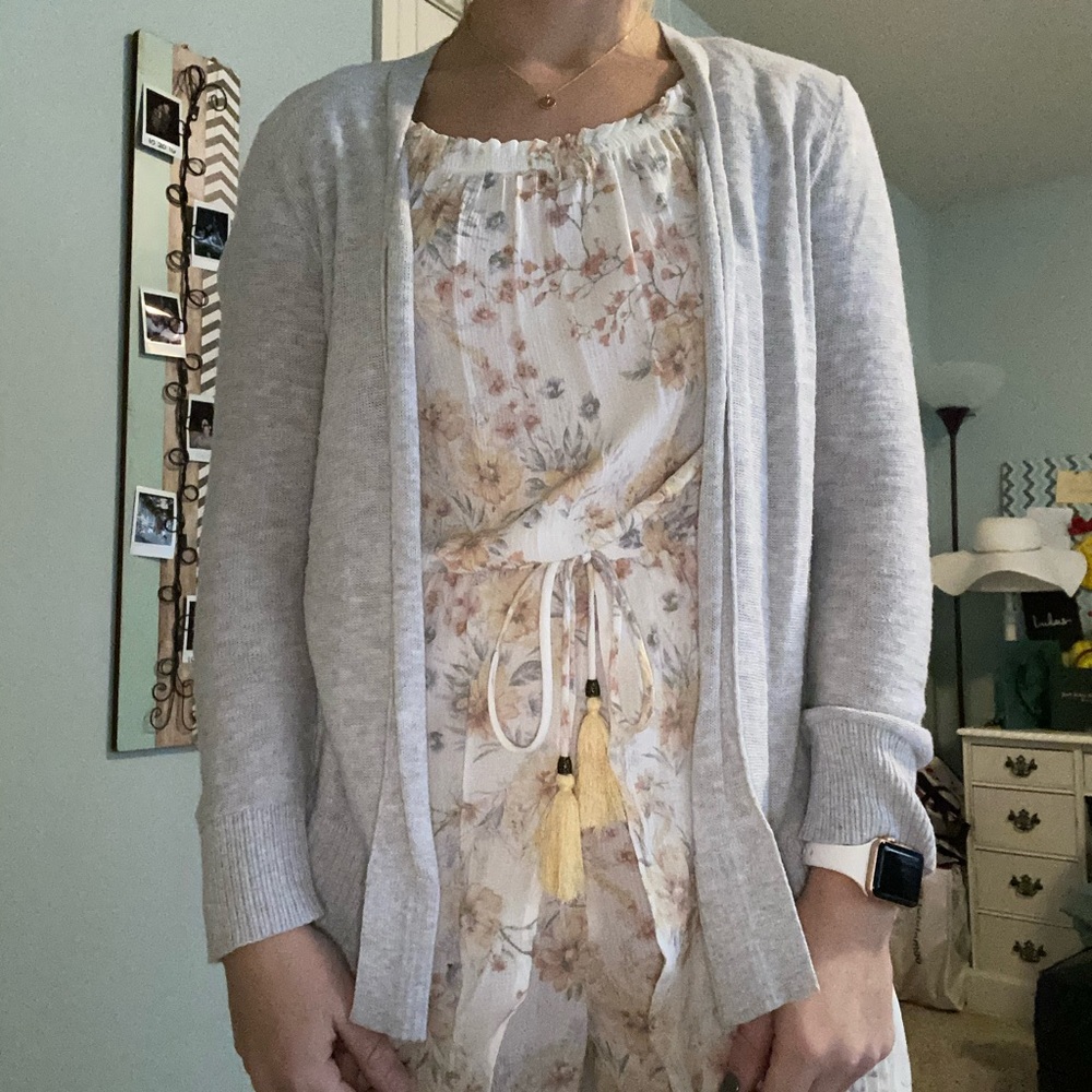 grey Cardigan